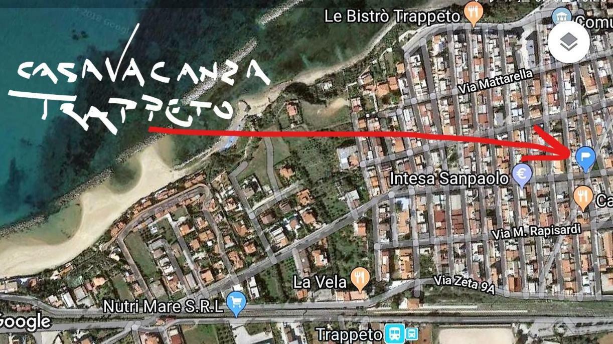 Casa Vacanza Trappeto Palermo 2 Lägenhet Exteriör bild